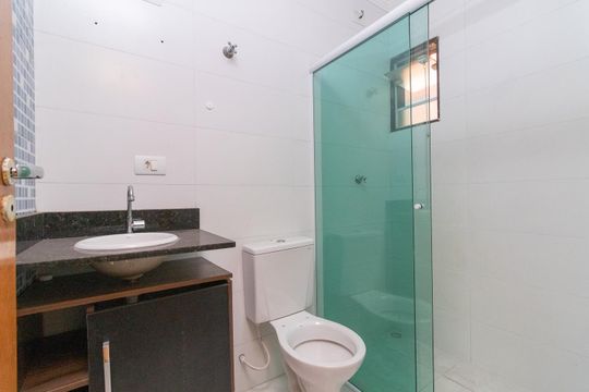 Banheiro de apartamento para alugar com 1 quarto, 35m² em Artur Alvim, São Paulo