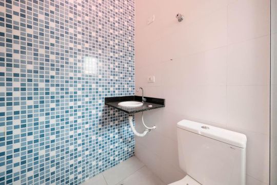 Banheiro de apartamento para alugar com 1 quarto, 33m² em Artur Alvim, São Paulo