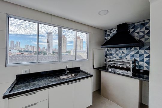 Área comum - Churrasqueira de apartamento à venda com 2 quartos, 36m² em Chácara Califórnia, São Paulo