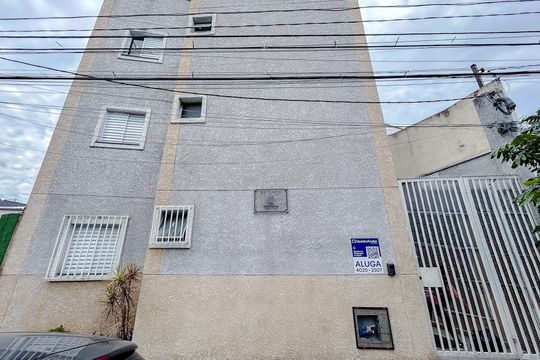 Fachada com Plaquinha de apartamento à venda com 2 quartos, 36m² em Chácara Califórnia, São Paulo