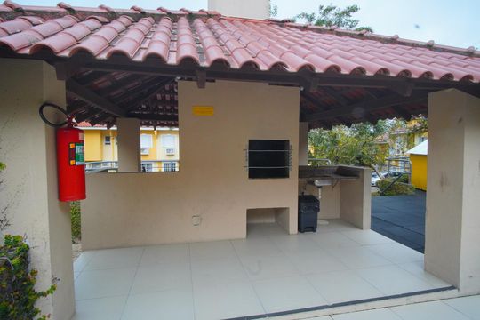 Área Comum - Churrasqueiras de casa de condomínio para alugar com 3 quartos, 110m² em Morro Santana, Porto Alegre