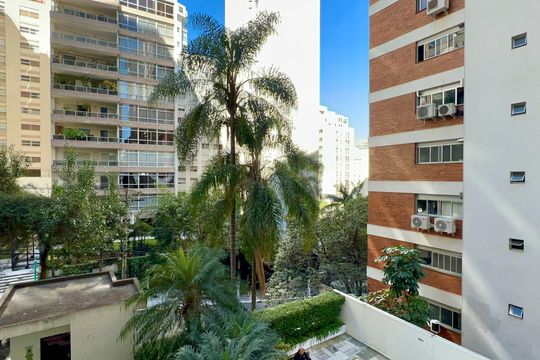 Vista da Sala de apartamento à venda com 3 quartos, 99m² em Jardim Paulista, São Paulo