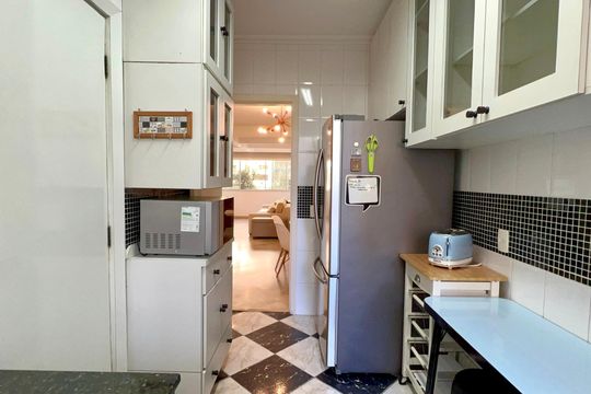 Cozinha de apartamento à venda com 3 quartos, 99m² em Jardim Paulista, São Paulo