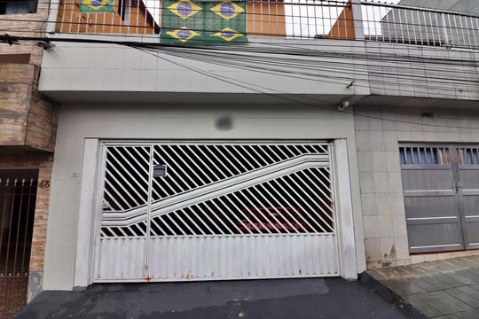 Fachada de casa à venda com 3 quartos, 125m² em Bairro dos Casa, São Bernardo do Campo