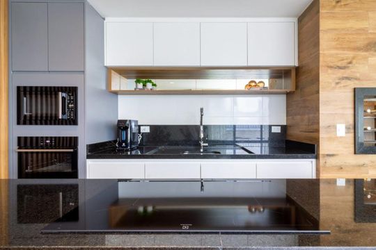 Área comum - Churrasqueira de apartamento à venda com 1 quarto, 37m² em Água Verde, Curitiba