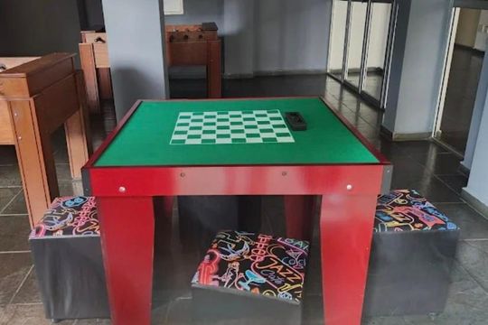 Área externa de apartamento para alugar com 2 quartos, 49m² em Vila Carmosina, São Paulo