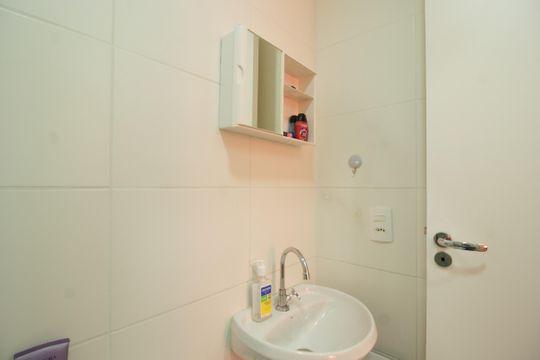 Banheiro de apartamento para alugar com 2 quartos, 32m² em Pirituba, São Paulo