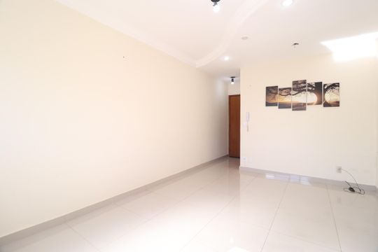 Sala de apartamento para alugar com 2 quartos, 58m² em Santa Mônica, Uberlândia