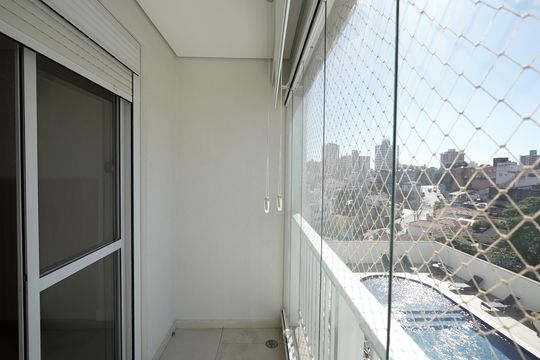 Sacada de apartamento para alugar com 3 quartos, 130m² em Vila Scarpelli, Santo André