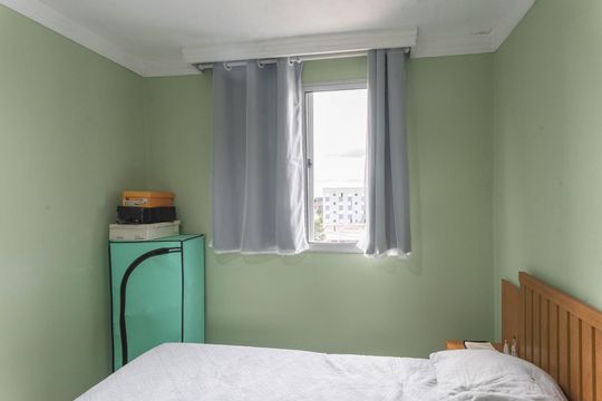 Quarto 1 de apartamento à venda com 2 quartos, 48m² em Parque Maria Helena, Campinas