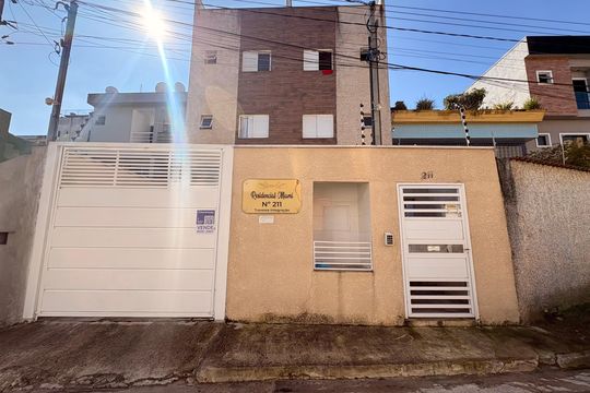 Fachada +plaquinha YSQQ-184 de apartamento à venda com 3 quartos, 111m² em Vila Helena, Santo André