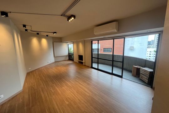 Sala de apartamento para alugar com 2 quartos, 129m² em Vila Morumbi, São Paulo