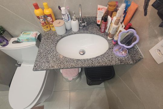 Banheiro social de apartamento para alugar com 2 quartos, 45m² em Vila Formosa, São Paulo