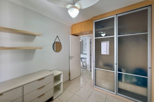 Quarto de apartamento para alugar com 1 quarto, 48m² em Brooklin, São Paulo