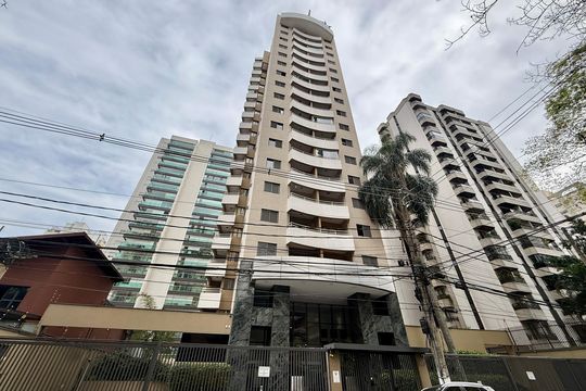 Fachada  de apartamento para alugar com 1 quarto, 48m² em Brooklin, São Paulo