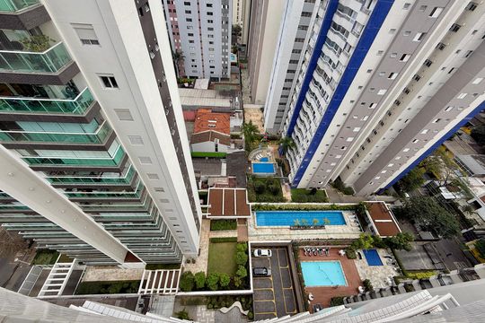 Vista de apartamento para alugar com 1 quarto, 48m² em Brooklin, São Paulo