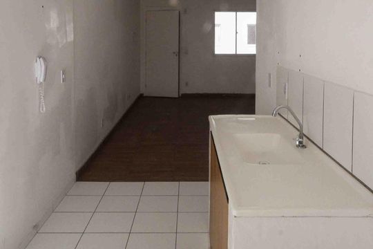 Cozinha/Área de serviço de apartamento para alugar com 2 quartos, 50m² em Jardim da Laranjeira (zona Leste), São Paulo