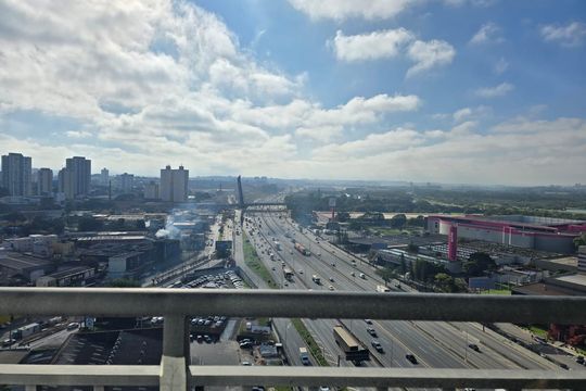 Varanda da Sala de apartamento para alugar com 2 quartos, 38m² em Centro, Guarulhos
