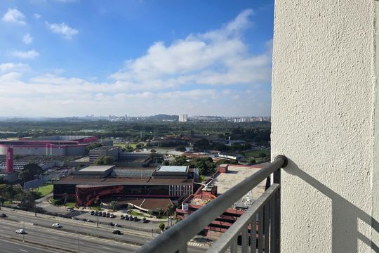 Varanda da Sala de apartamento para alugar com 2 quartos, 38m² em Centro, Guarulhos