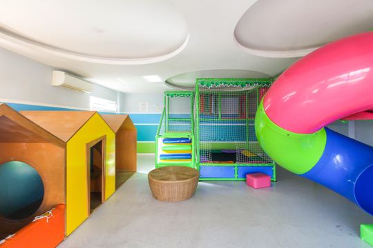 Área comum - Brinquedoteca de casa de condomínio à venda com 3 quartos, 185m² em Estância Velha, Canoas