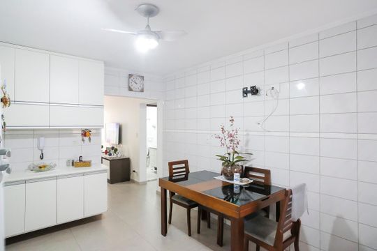 Cozinha de apartamento à venda com 2 quartos, 95m² em Santa Maria, São Caetano do Sul