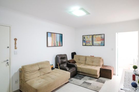Sala de apartamento à venda com 2 quartos, 95m² em Santa Maria, São Caetano do Sul