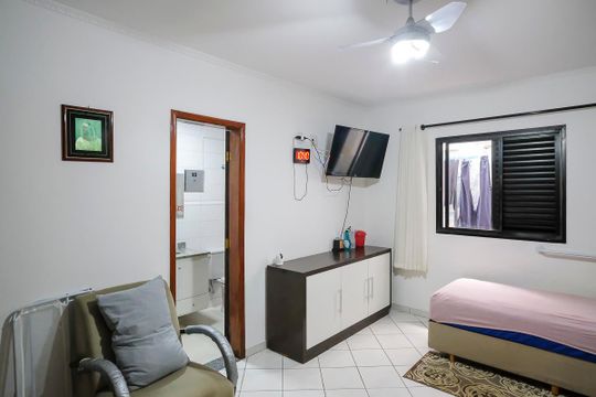 Suíte de apartamento à venda com 2 quartos, 95m² em Santa Maria, São Caetano do Sul