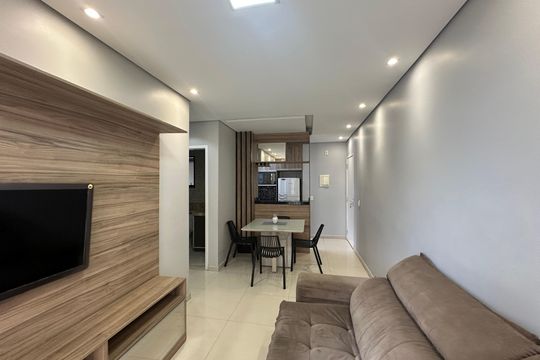 Sala de apartamento para alugar com 2 quartos, 59m² em Jardim Belval, Barueri