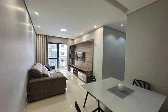 Sala de apartamento para alugar com 2 quartos, 59m² em Jardim Belval, Barueri