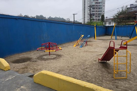 Área externa de apartamento à venda com 3 quartos, 57m² em Demarchi, São Bernardo do Campo