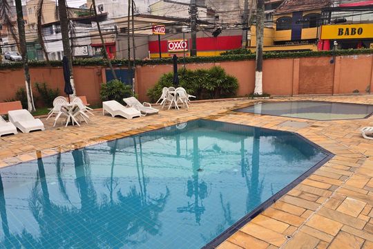 Área externa de apartamento à venda com 3 quartos, 57m² em Demarchi, São Bernardo do Campo