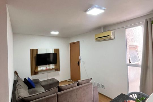 Sala de apartamento à venda com 2 quartos, 39m² em Setor Perim, Goiânia