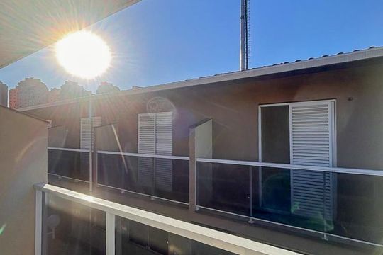 Varanda Quarto 2 de casa de condomínio para alugar com 2 quartos, 71m² em Jardim Ubirajara, São Paulo
