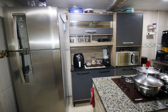 Cozinha de casa para alugar com 3 quartos, 75m² em Olaria, Rio de Janeiro