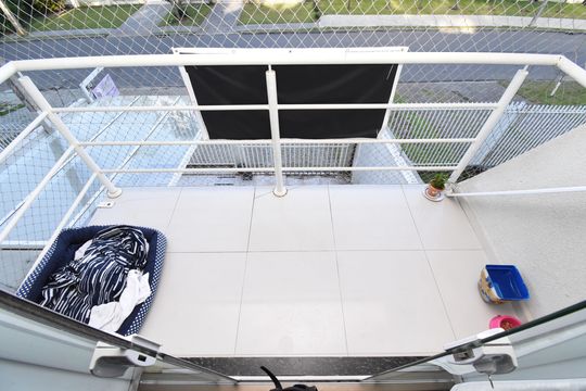 Sacada da Suíte de casa à venda com 3 quartos, 220m² em Boa Vista, Curitiba