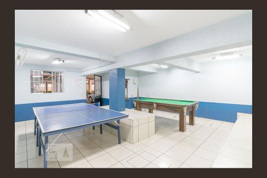Área comum - Sala de Jogos de apartamento à venda com 2 quartos, 60m² em Vila Rica, São Bernardo do Campo