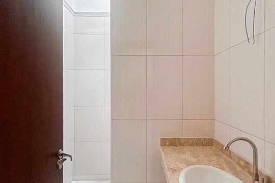 Banheiro Social de casa de condomínio para alugar com 3 quartos, 96m² em Jardim Ubirajara, São Paulo