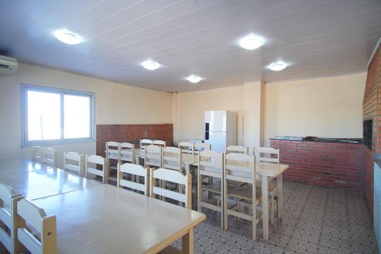 Área comum - Salão de festas de apartamento à venda com 3 quartos, 150m² em Centro, São Leopoldo