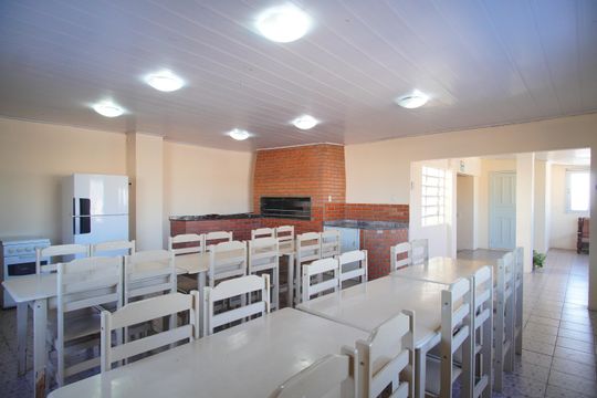 Área comum - Salão de festas de apartamento à venda com 3 quartos, 150m² em Centro, São Leopoldo