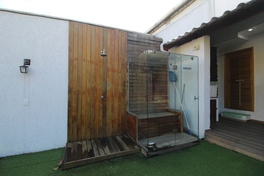 Sauna de casa à venda com 3 quartos, 360m² em Curicica, Rio de Janeiro