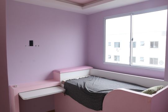 quarto de apartamento para alugar com 2 quartos, 45m² em Jardim Alvorada, Nova Iguaçu