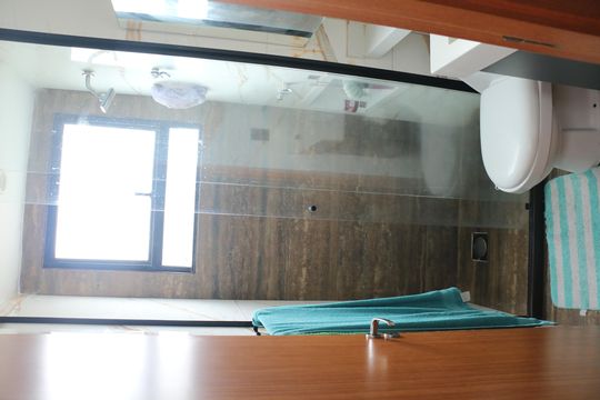Banheiro de apartamento para alugar com 2 quartos, 45m² em Jardim Alvorada, Nova Iguaçu