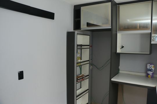 Cozinha de apartamento para alugar com 2 quartos, 45m² em Jardim Alvorada, Nova Iguaçu