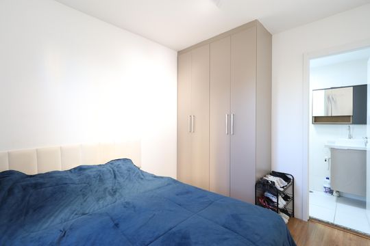 Quarto de apartamento à venda com 1 quarto, 32m² em Barra Funda, São Paulo