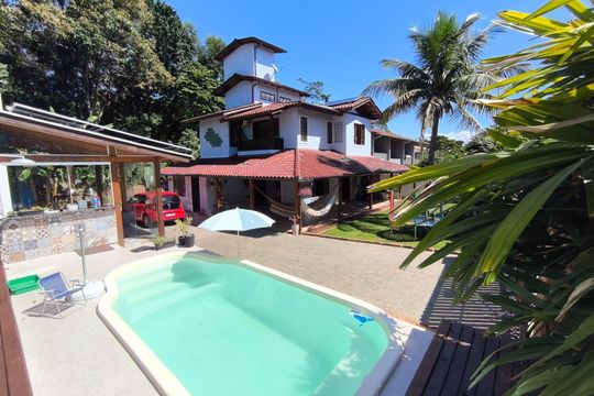 Piscina de casa para alugar com 4 quartos, 500m² em Rio Tavares, Florianópolis