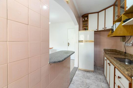 Cozinha de apartamento à venda com 1 quarto, 48m² em Lauzane Paulista, São Paulo