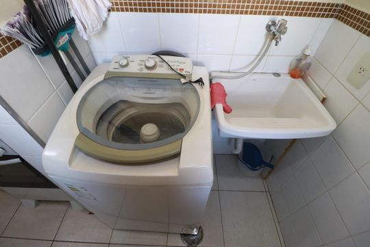 Cozinha  de apartamento para alugar com 2 quartos, 48m² em Bosque das Juritis, Ribeirão Preto