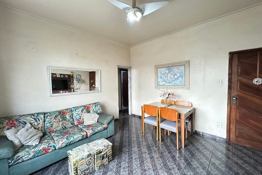 Sala de apartamento à venda com 2 quartos, 64m² em Higienópolis, Rio de Janeiro