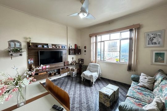 Sala de apartamento à venda com 2 quartos, 64m² em Higienópolis, Rio de Janeiro