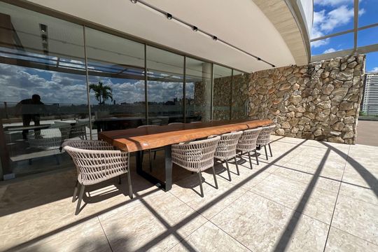 Área comum - Piscina de apartamento à venda com 4 quartos, 250m² em Santa Lúcia, Belo Horizonte